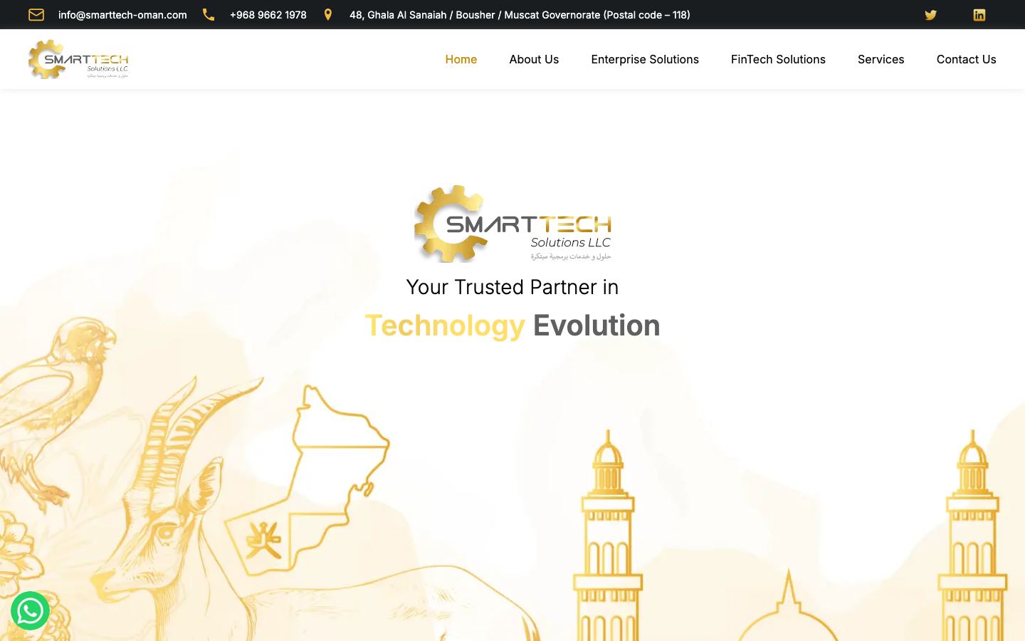 SmartTech Solutions website